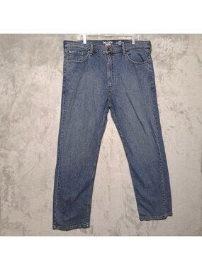 Denizen 236 Regular Fit 40x30 Jeans Blue Straight Leg Denim